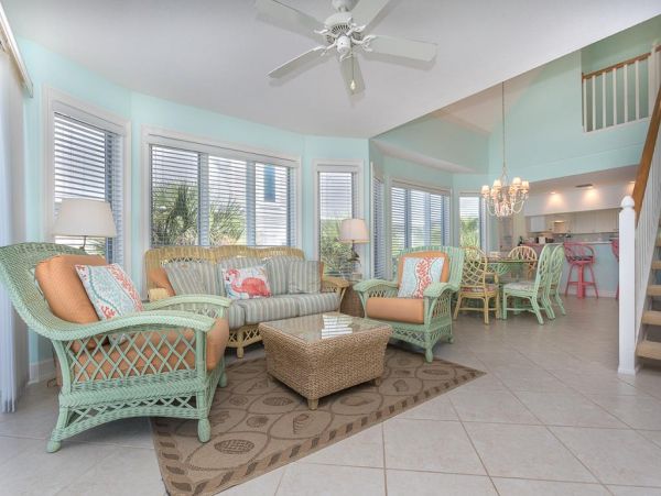 On Beach Placida Vacation Home Four Bedrooms Sleeps 8