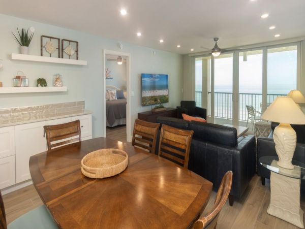 Marco Island Vacation Beach Condo Three Bedrooms Gulf Views