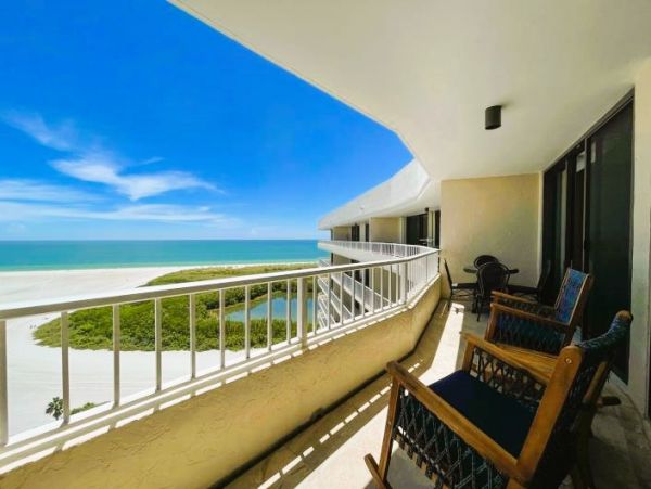 Marco Island Beachfront Two Bedroom Vacation Condo