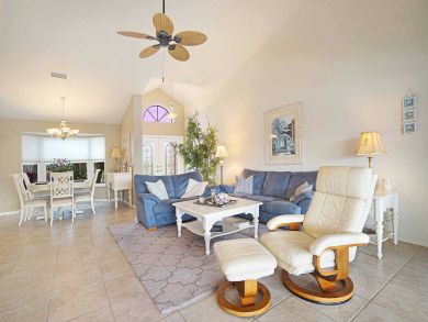 Cape Coral Vacation Villa with Boat Dock 3 Bedrooms Sleeps 6
