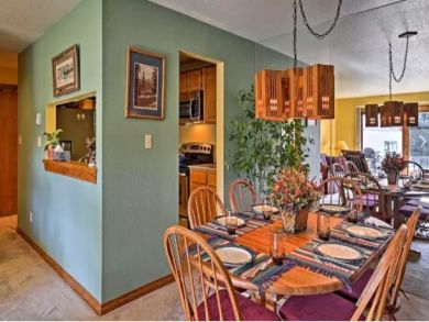 Avon Vacation Condo Sleeps Eight Guests.