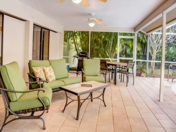Fort Myers Three Bedroom Pool Vacation Home