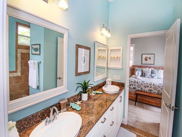 Walk to Beach Vacation Home Three Bedrooms in Holmes Beach