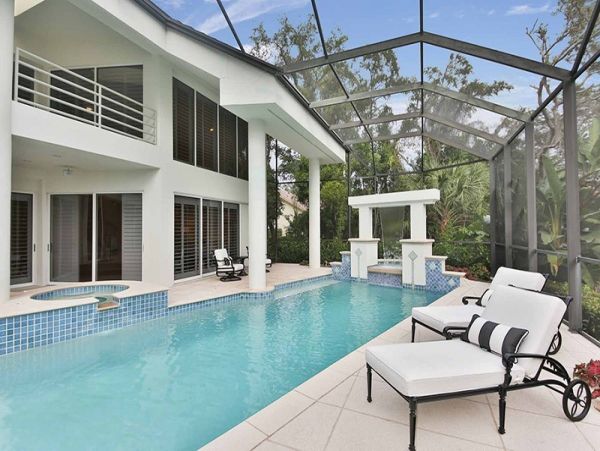 Bonita Springs Luxury Vacation Rental Home Four Bedrooms