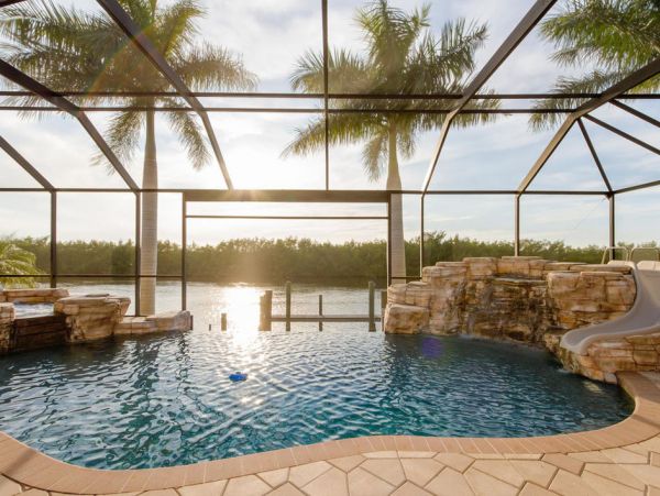 Cape Coral Luxury Vacation Rental Home Five Bedrooms