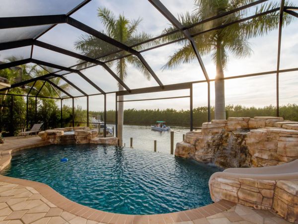 Cape Coral Luxury Vacation Rental Home Five Bedrooms