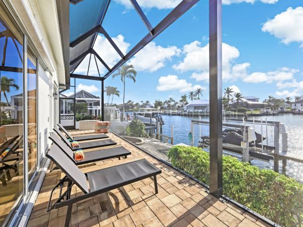 Canalfront Vacation Home in Marco Island with Pool Sleeps 6