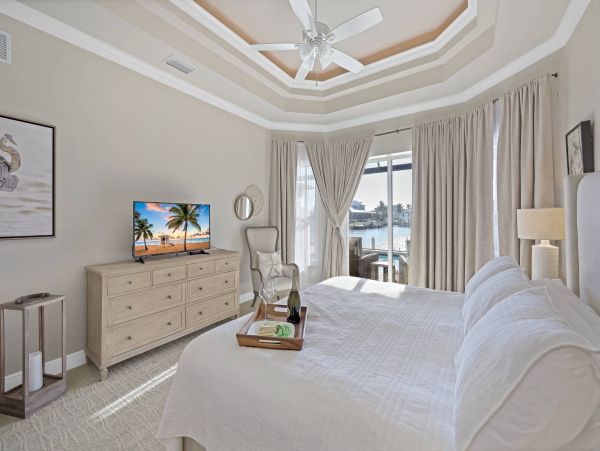 Canalfront Vacation Home in Marco Island with Pool Sleeps 6