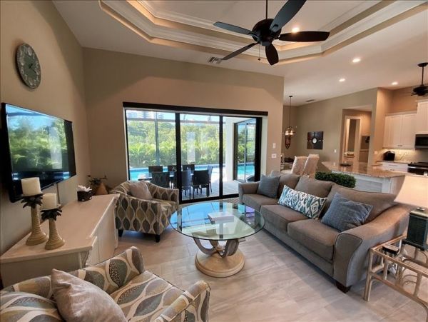 Marco Island 3 Bedroom Pus Den Vacation Pool Home Sleeps 7