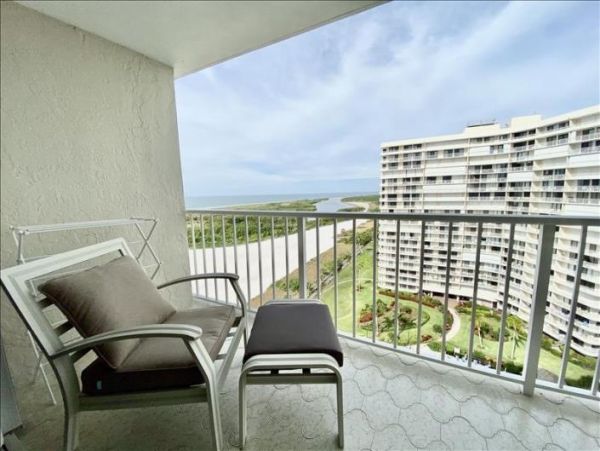 Two Bedroom Marco Island Condo Communal Pool & Tennis Courts