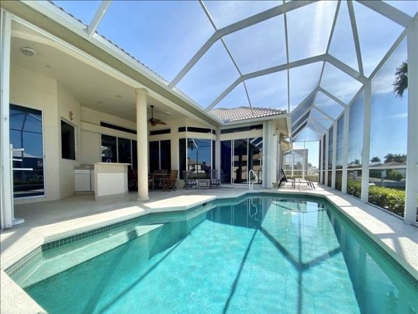 Marco Island Waterfront Home with 4 Bedrooms and Pool