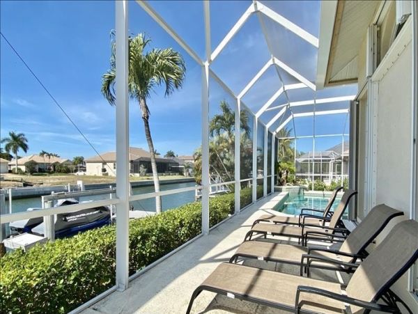 Marco Island Waterfront Home with 4 Bedrooms and Pool