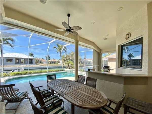 Marco Island Waterfront Home with 4 Bedrooms and Pool
