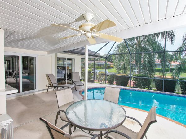 European Style Canal Front Home with Private Beach Access