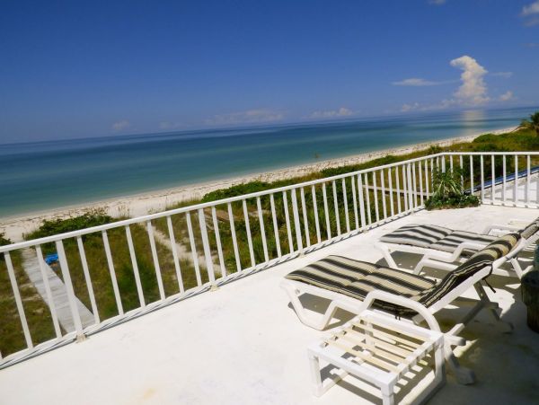 Gulf Front Boca Grande Vacation Home Four Bedroom