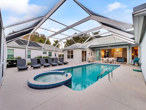 Private Pool Home Overlooking Lake, Close to Naples Beaches & Attractions