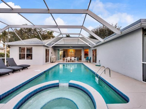 Private Pool Home Overlooking Lake, Close to Naples Beaches & Attractions