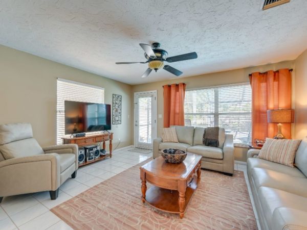 Walk to Beach Naples Vacation Home Three Bedroom