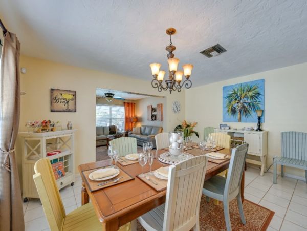 Walk to Beach Naples Vacation Home Three Bedroom