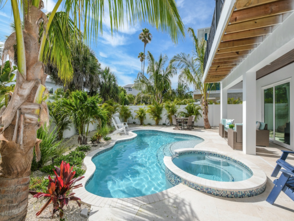 Anna Maria Stunning Luxury Vacation Home Private Pool & Spa