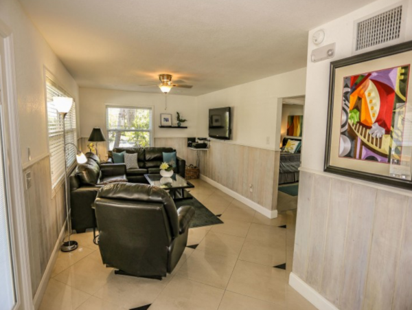 Fort Myers Vacation Beach Home Sleeps Six Partial Gulf View
