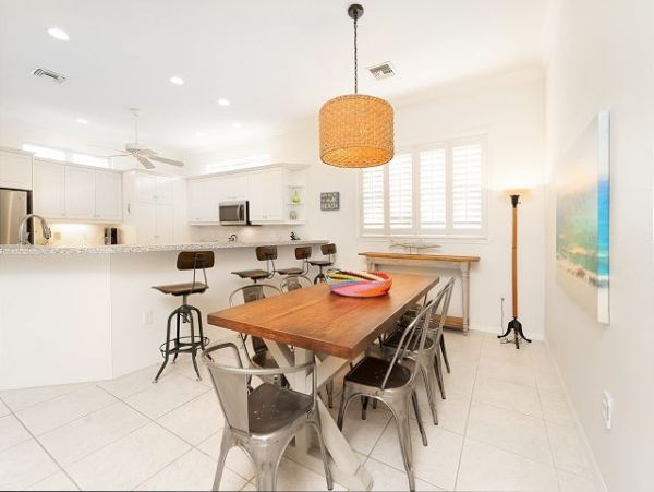 Pet Friendly Anna Maria Vacation Pool Home Sleeps 8 Guests, two blocks from the beach!
