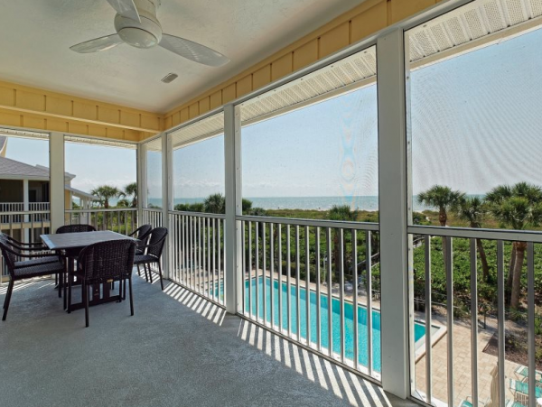 Sanibel 3 Bedroom Condo Sleeps 6 Partial Gulf View & Pool