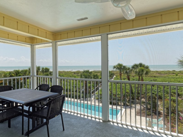 Sanibel 3 Bedroom Condo Sleeps 6 Partial Gulf View & Pool
