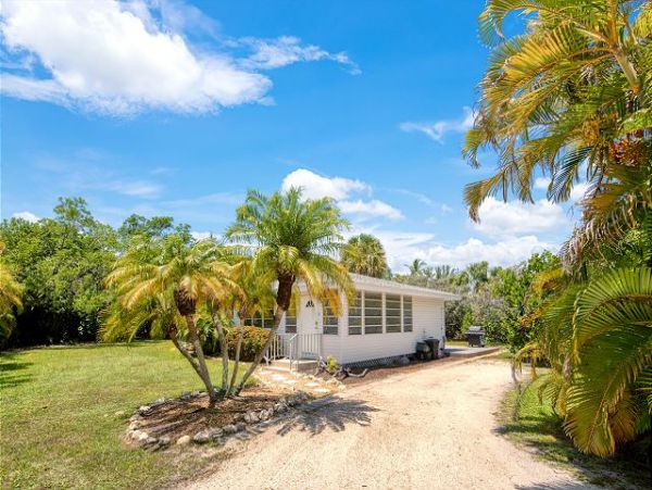 Sanibel Home with Beach Access Right Across the Street
