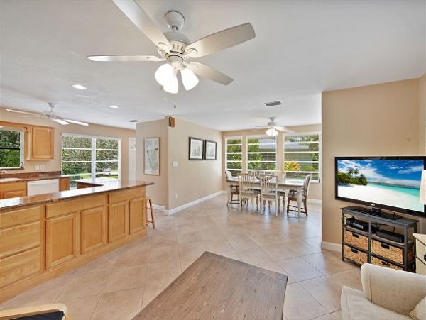 Sanibel Home with Beach Access Right Across the Street