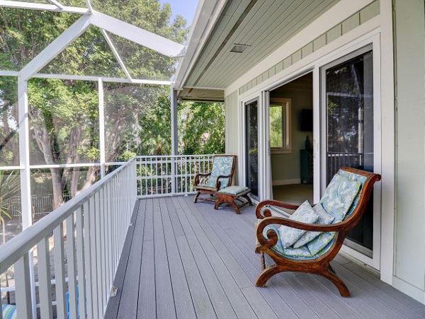 Sanibel Vacation Pool Home Three Bedroom Lake Views