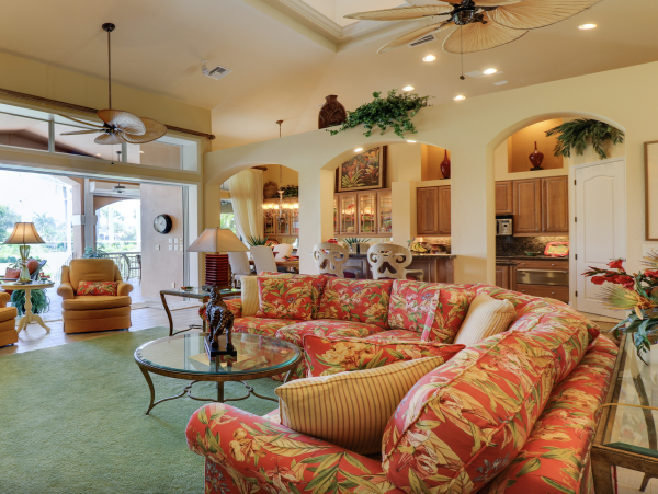 Short Walk to Beach Luxury Sanibel Vacation Caged Pool Home