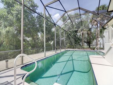 Two Bedroom Vacation Home on Sanibel Island with Caged Pool