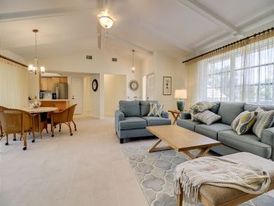 Two Bedroom Vacation Home on Sanibel Island with Caged Pool