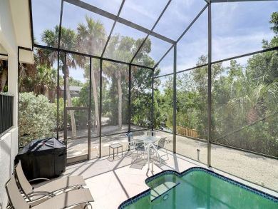 Two Bedroom Vacation Home on Sanibel Island with Caged Pool