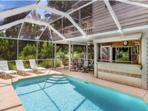 All About the Pool Home Sanibel Island