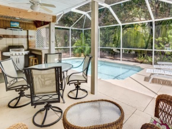 All About the Pool Home Sanibel Island