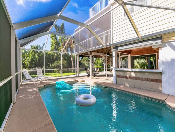 All About the Pool Home Sanibel Island
