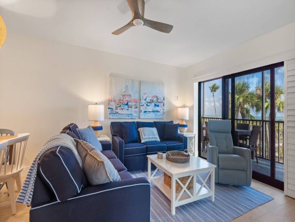 Sanibel Island Gulf Front Vacation Rental - Three Bedroom Sanibel Beachfront Condo