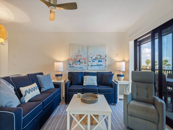 Sanibel Island Gulf Front Vacation Rental - Three Bedroom Sanibel Beachfront Condo