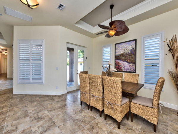 Naples Vacation Home Sleeps Eight Guests