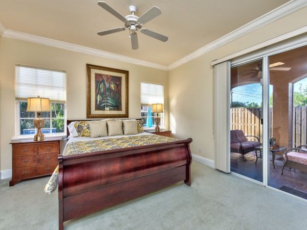 Naples Walk to Beach Three Bedroom Vacation Home