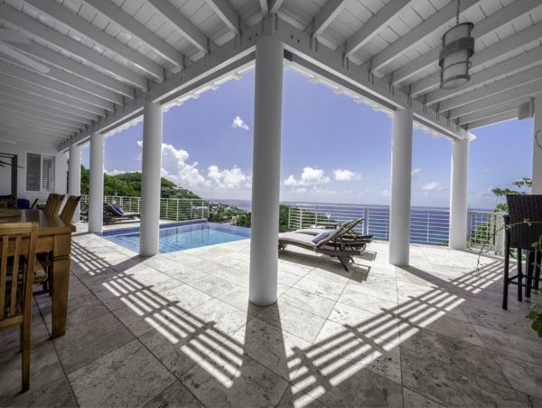 St. Thomas Luxury Ocean View Four Bedroom Rental Home