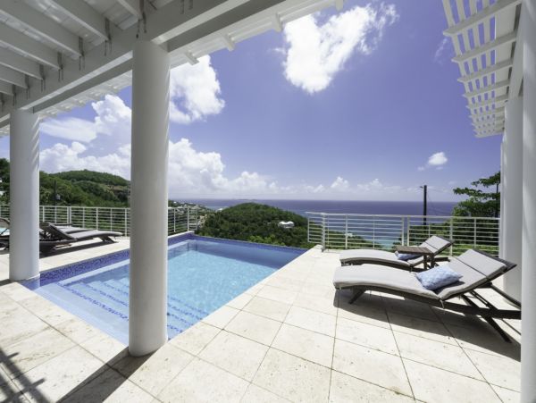 St. Thomas Luxury Ocean View Four Bedroom Rental Home