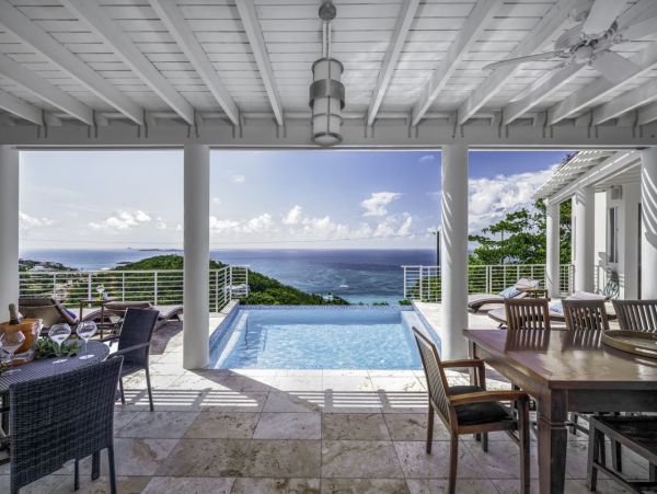 St. Thomas Luxury Ocean View Four Bedroom Rental Home