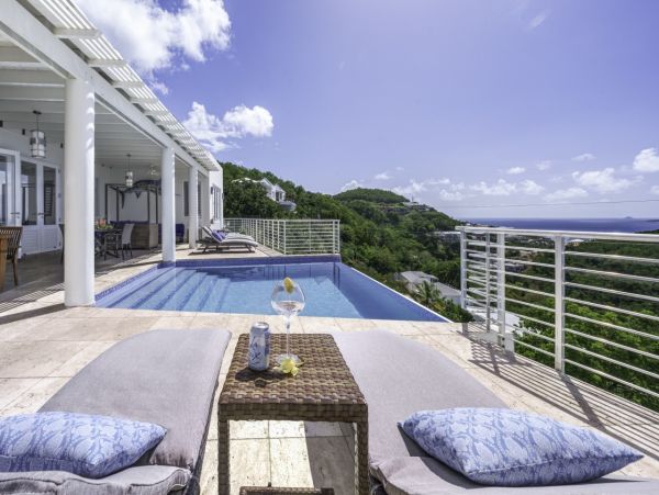 St. Thomas Luxury Ocean View Four Bedroom Rental Home