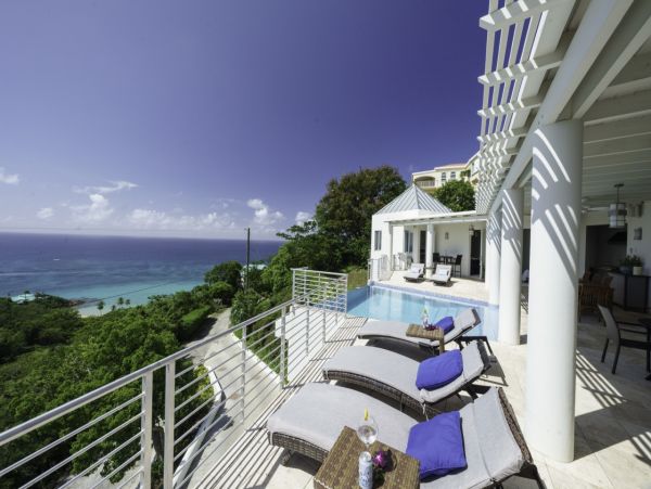 St. Thomas Luxury Ocean View Four Bedroom Rental Home