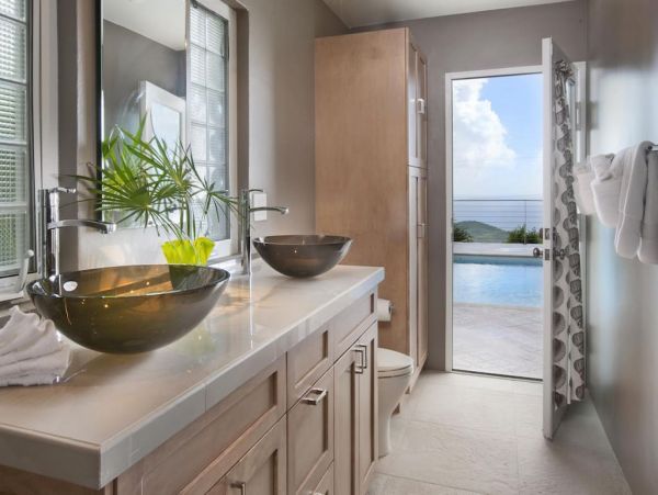 St. Thomas Luxury Vacation Villa Main House & Guest House