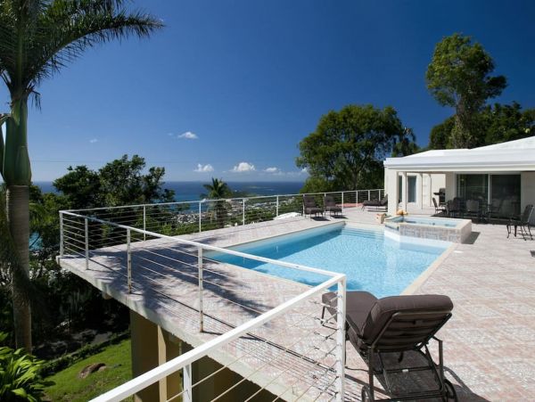 St. Thomas Luxury Vacation Villa Main House & Guest House