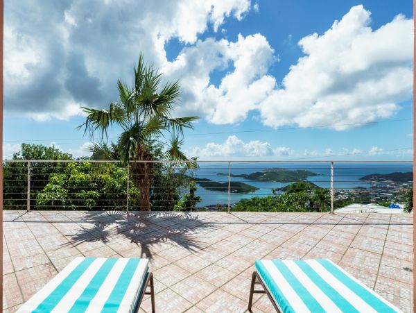 St. Thomas Luxury Vacation Villa Main House & Guest House